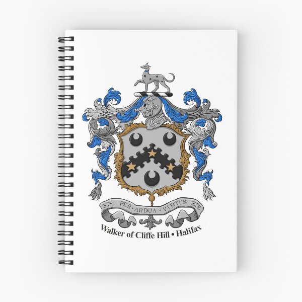 Item preview, Walker of Cliffe Hill, Halifax - Crest & Arms designed and sold by BicaPop.