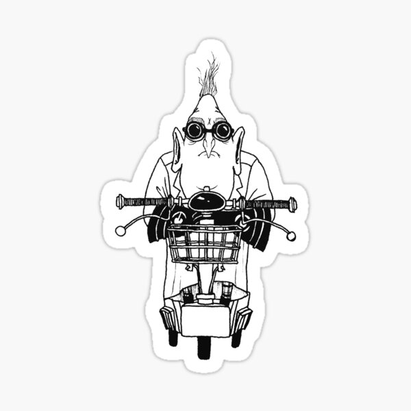 Fart Gun Dr Nefario Sticker - Fart Gun Dr Nefario Despicable Me