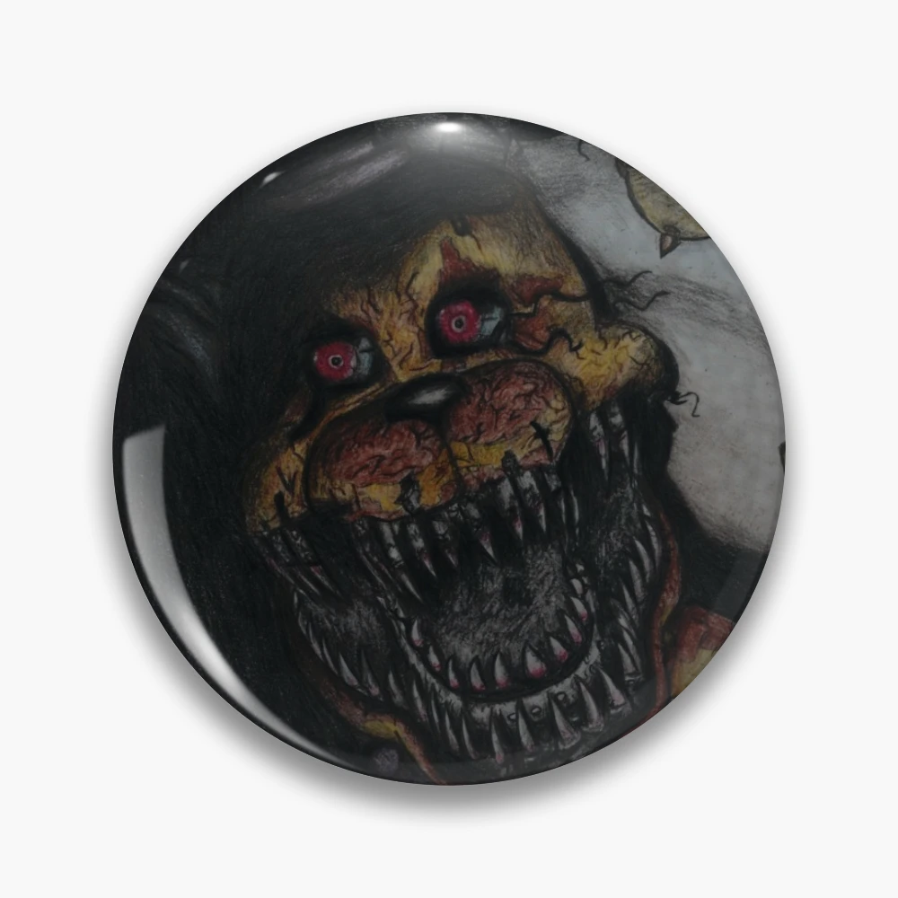 FNaF Nightmare Fredbear Pin for Sale by nyrofletcher