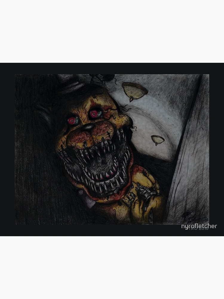 Nightmare Fredbear (Five Nights at Freddy's) Art Print for Sale by  TheMaskedHunter