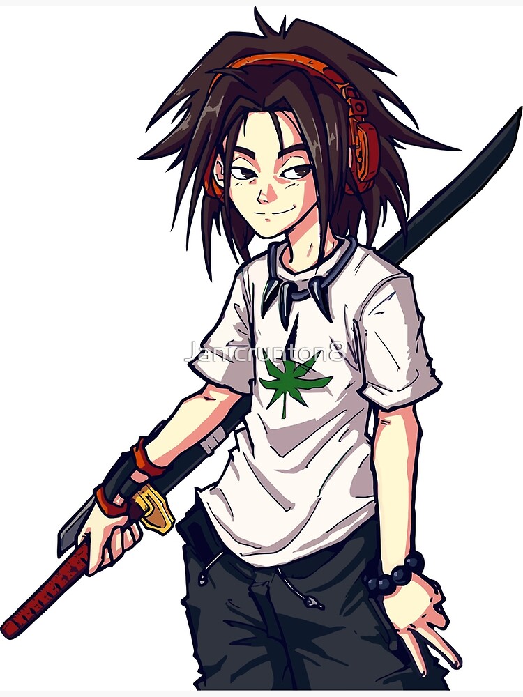 "Shaman King Yoh Sword" Poster by Janicrunton8 Redbubble