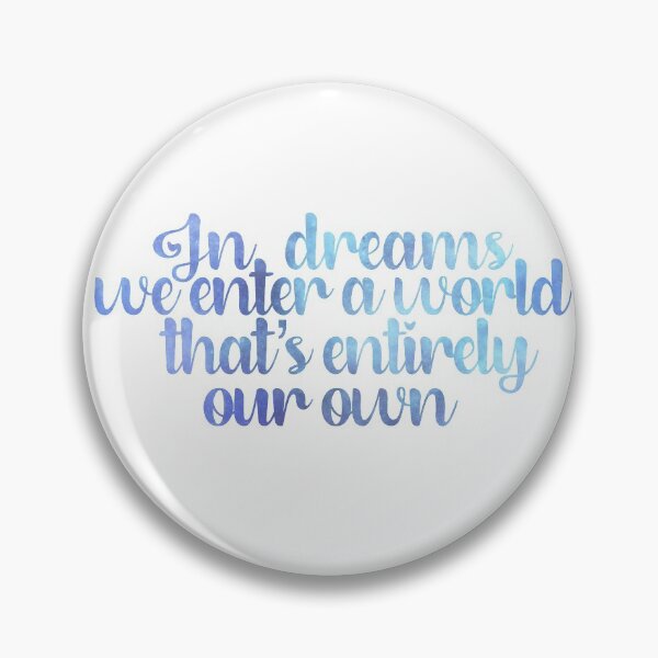 Item preview, In Dreams Dumbledore Quote designed and sold by FreeOrca.