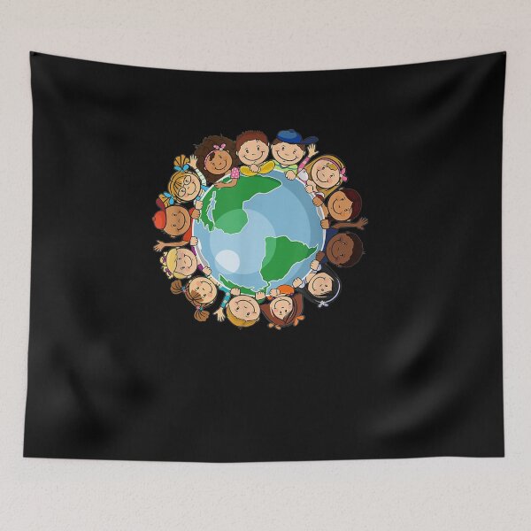 Item preview, Happy Earth Day Children Around the World Tee designed and sold by joandinkelSH.