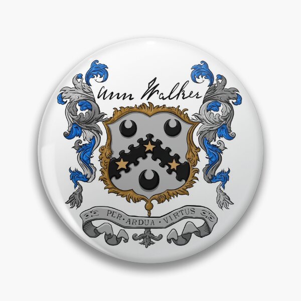 Item preview, Ann Walker of Cliffe Hill, Halifax - Arms designed and sold by BicaPop.