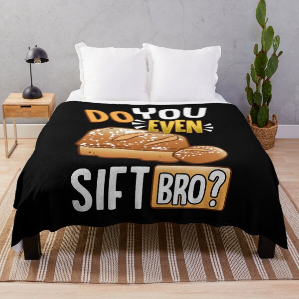 Item preview, Funny Do You Even Sift Bro? Baking & Cooking Pun designed and sold by perfectpresents.