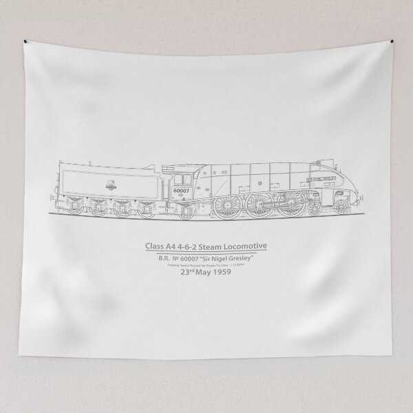 Item preview, Sir Nigel Gresley Post War Speed Record 112 MPH designed and sold by Steve H Clark.
