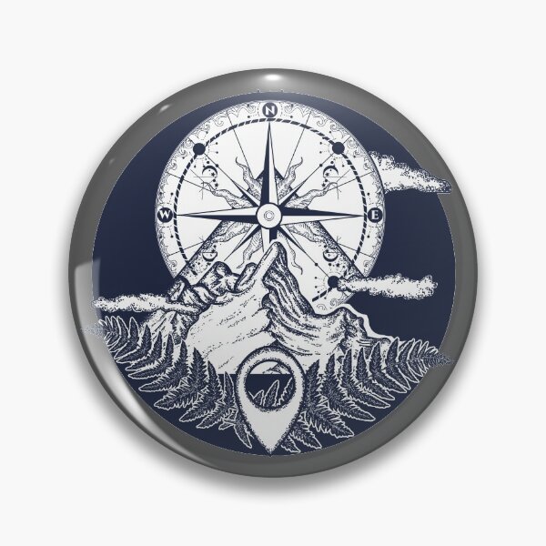 Item preview, Mountain Compass designed and sold by TEEVO ART.