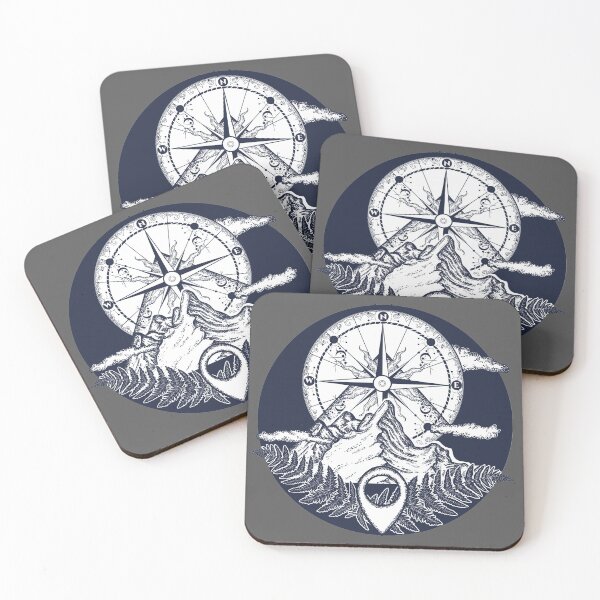 Item preview, Mountain Compass designed and sold by TEEVO ART.