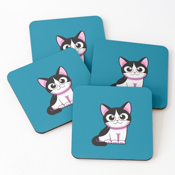 Item preview, Copy of  Cute cat with red nose designed and sold by Sahil Randhawa.