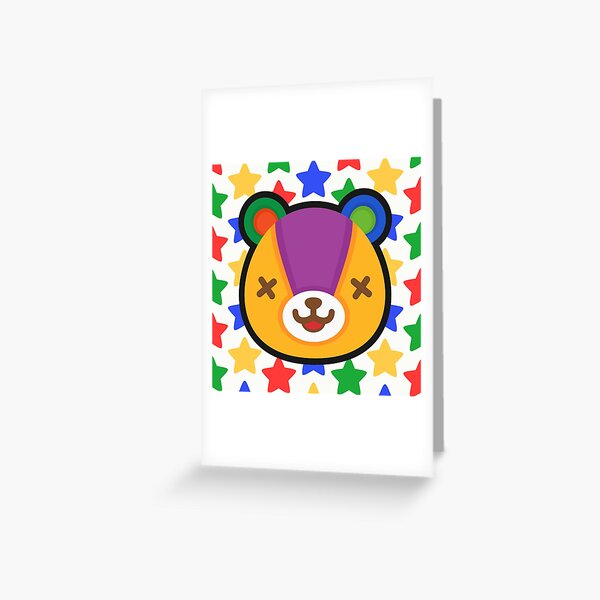 STITCHES ANIMAL CROSSING Greeting Card