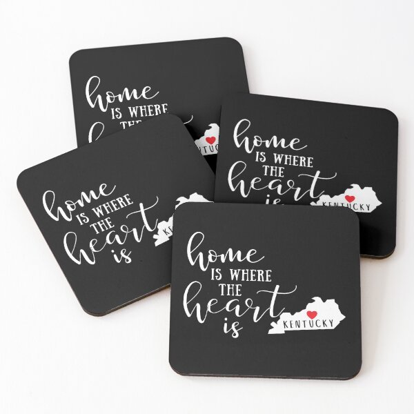 Item preview, Kentucky, Home Is Where the Heart Is, Home State designed and sold by ladylaughprints.
