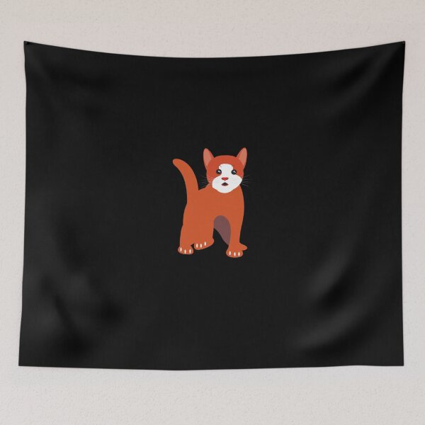 Item preview, Copy of Copy of  Cute cat with red nose designed and sold by Sahil Randhawa.