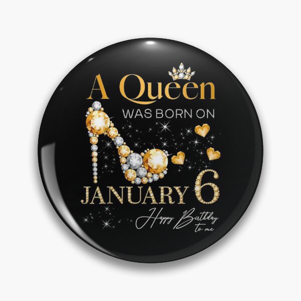 Item preview, A Queen Was Born On January 6 6th January Birthday  designed and sold by sariyahharry.