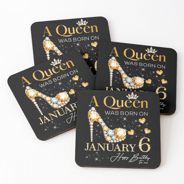 Item preview, A Queen Was Born On January 6 6th January Birthday  designed and sold by sariyahharry.