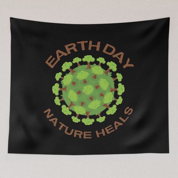 Item preview, Earth Day - Nature Heals designed and sold by Andantino.