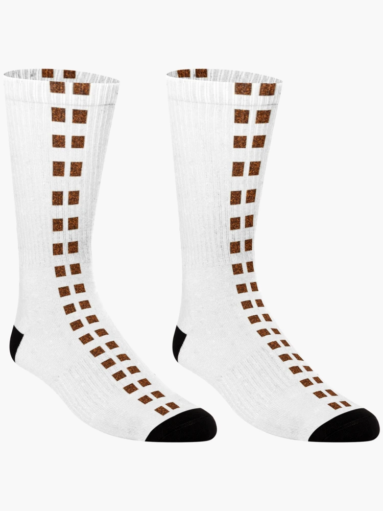 Thumbnail 3 of 5, Socks, Simple Two Rows Design designed and sold by boogeyman.