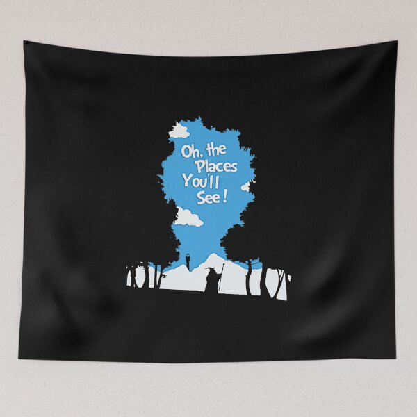Item preview, Oh, The Places You'll See! T-Shirt designed and sold by gluco2811.