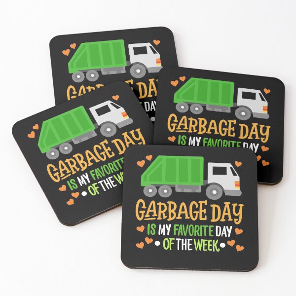 Item preview, Garbage Day Garbage Truck designed and sold by CreativeGiftShp.