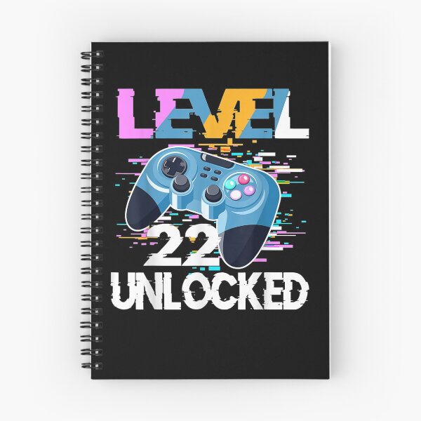 Item preview, Level 22 Unlocked Gamer 22th Birthday Gift Video Game Lovers  designed and sold by sariyahharry.