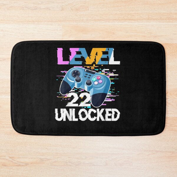 Item preview, Level 22 Unlocked Gamer 22th Birthday Gift Video Game Lovers  designed and sold by sariyahharry.