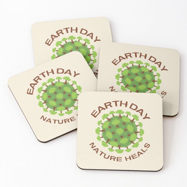 Item preview, Earth Day - Nature Heals designed and sold by Andantino.