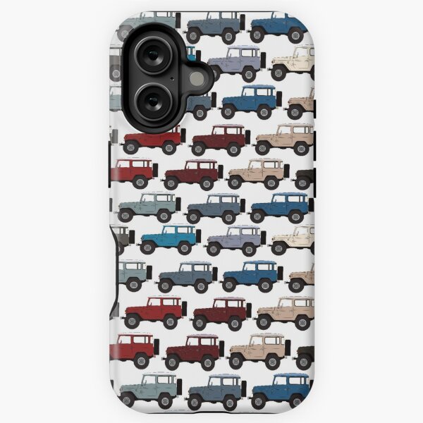 BJ LandCruiser Collage iPhone Tough Case