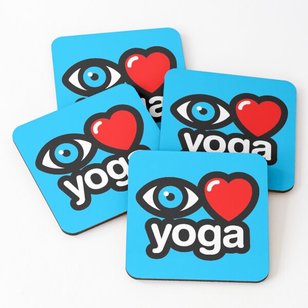 Artikelvorschau, Ich liebe Yoga - (Blau) Vishuddha entworfen und verkauft von MisterSquid.