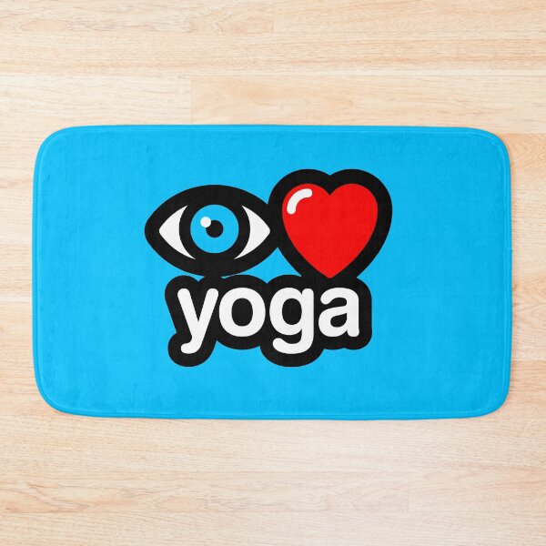 Item preview, i love yoga – (Blue) Vishuddha designed and sold by MisterSquid.