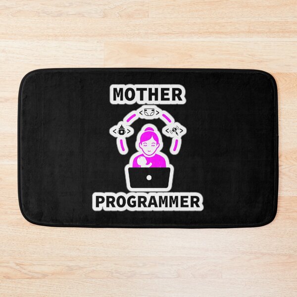 Item preview, Mother Programmer, Busy Mom, Happy Mother's Day! Software Developer, Engineer, Computer Science, Programming Humor, Dark designed and sold by Max-Wear.