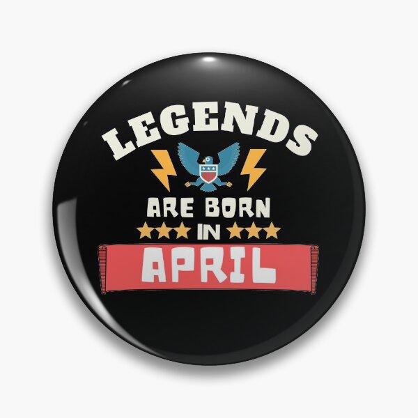 Item preview, Legends Are Born In April designed and sold by Joy Poddar.