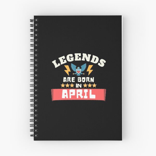 Item preview, Legends Are Born In April designed and sold by Joy Poddar.