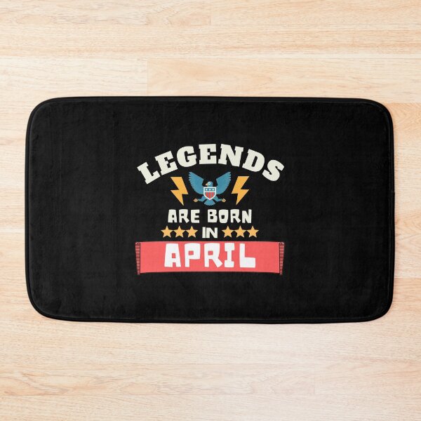 Item preview, Legends Are Born In April designed and sold by Joy Poddar.