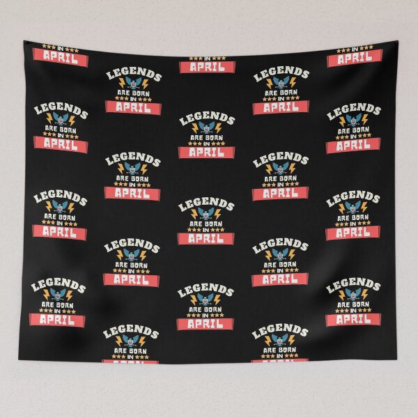 Item preview, Legends Are Born In April designed and sold by Joy Poddar.