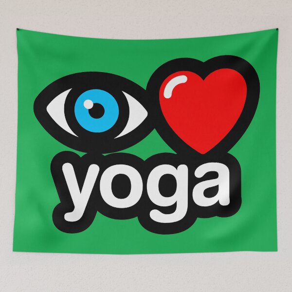 Artikelvorschau, Ich liebe Yoga - (grün) Anahata entworfen und verkauft von MisterSquid.