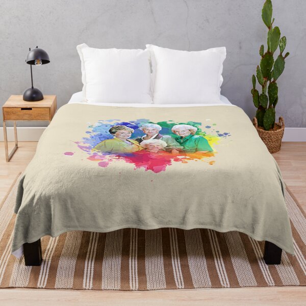 Item preview, GOLDEN GIRLS WITH COLOR SPLASH PAINTING T-Shirt designed and sold by gluco2811.