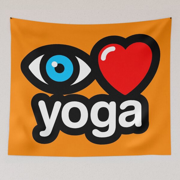 Artikelvorschau, Ich liebe Yoga - (Orange) Svadhisthana entworfen und verkauft von MisterSquid.