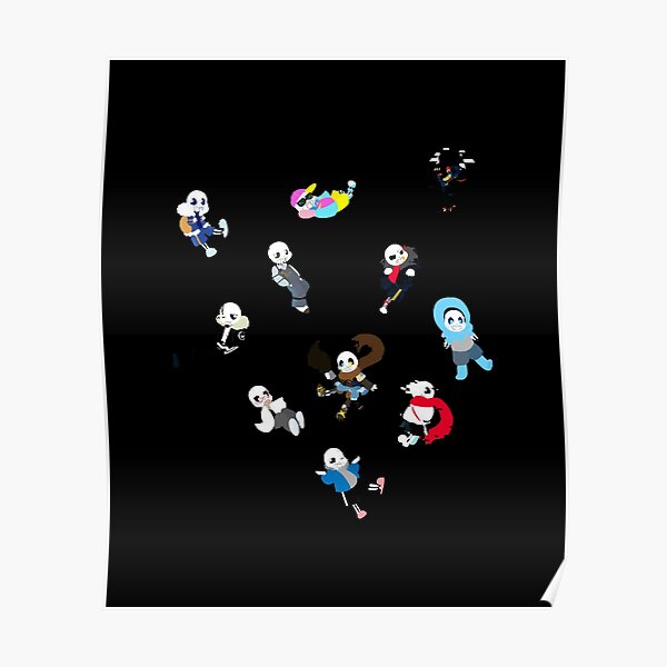 Error Sans Posters Redbubble - error 404 sans roblox