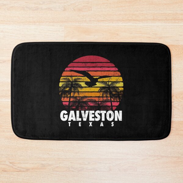 Item preview, Galveston Tx Texas Vintage Retro Sunset 70'S 80'S Style Gift designed and sold by pourvasecandi.