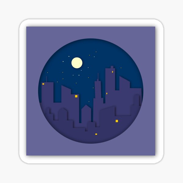 Item preview, Night city. designed and sold by ArtDaily67.