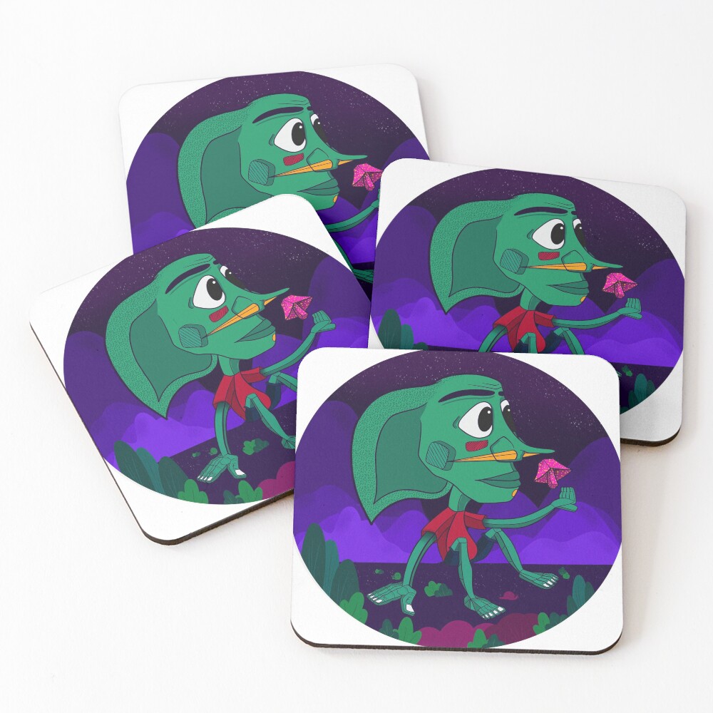 Item preview, Coasters (Set of 4) designed and sold by macuil.