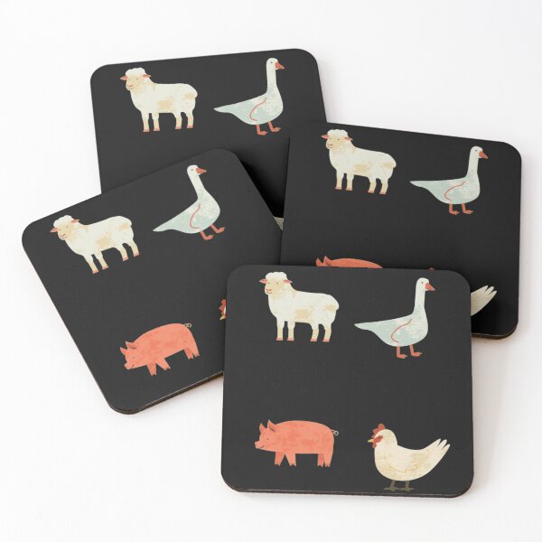 Item preview, Kids colourful farm animals designed and sold by thekidsprint.