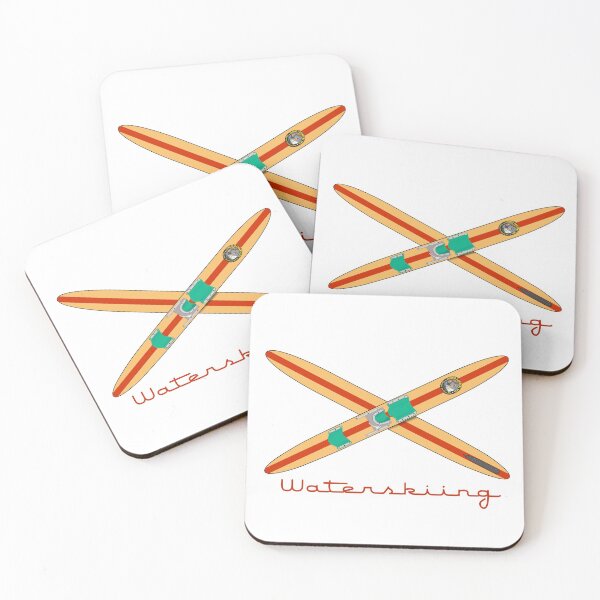 Item preview, Classic Wooden Water Skis designed and sold by TheTeeCat.