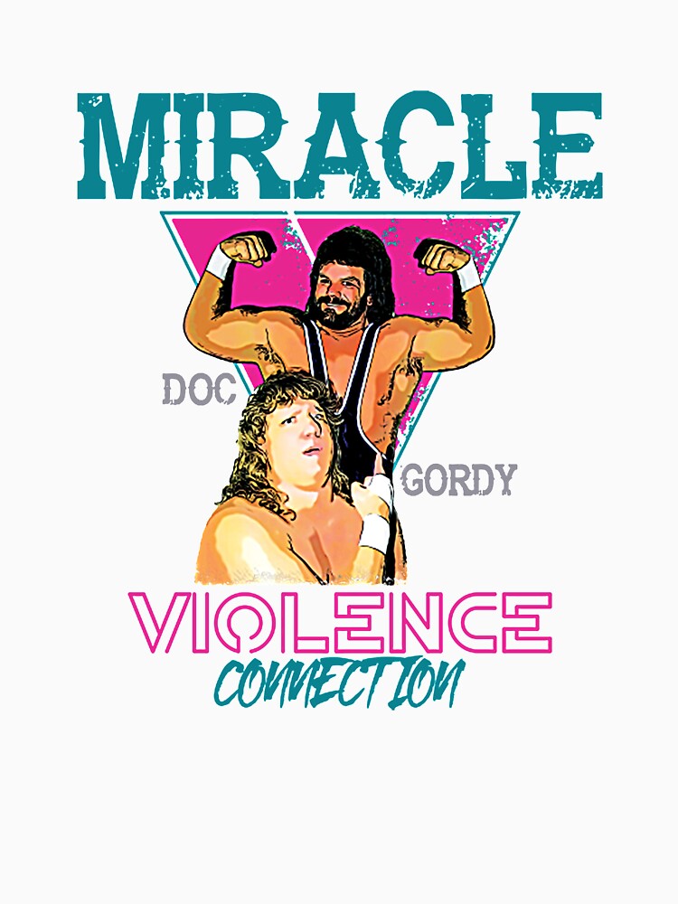 Thumbnail 7 of 7, Essential T-Shirt, Miracle Violence Connection - Dr. Death Steve Williams and Terry "Bam Bam" Gordy T-Shirt designed and sold by gluco2811.