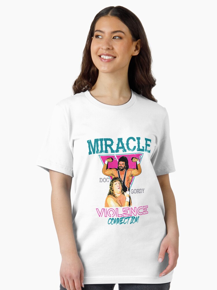 Thumbnail 2 of 7, Essential T-Shirt, Miracle Violence Connection - Dr. Death Steve Williams and Terry "Bam Bam" Gordy T-Shirt designed and sold by gluco2811.