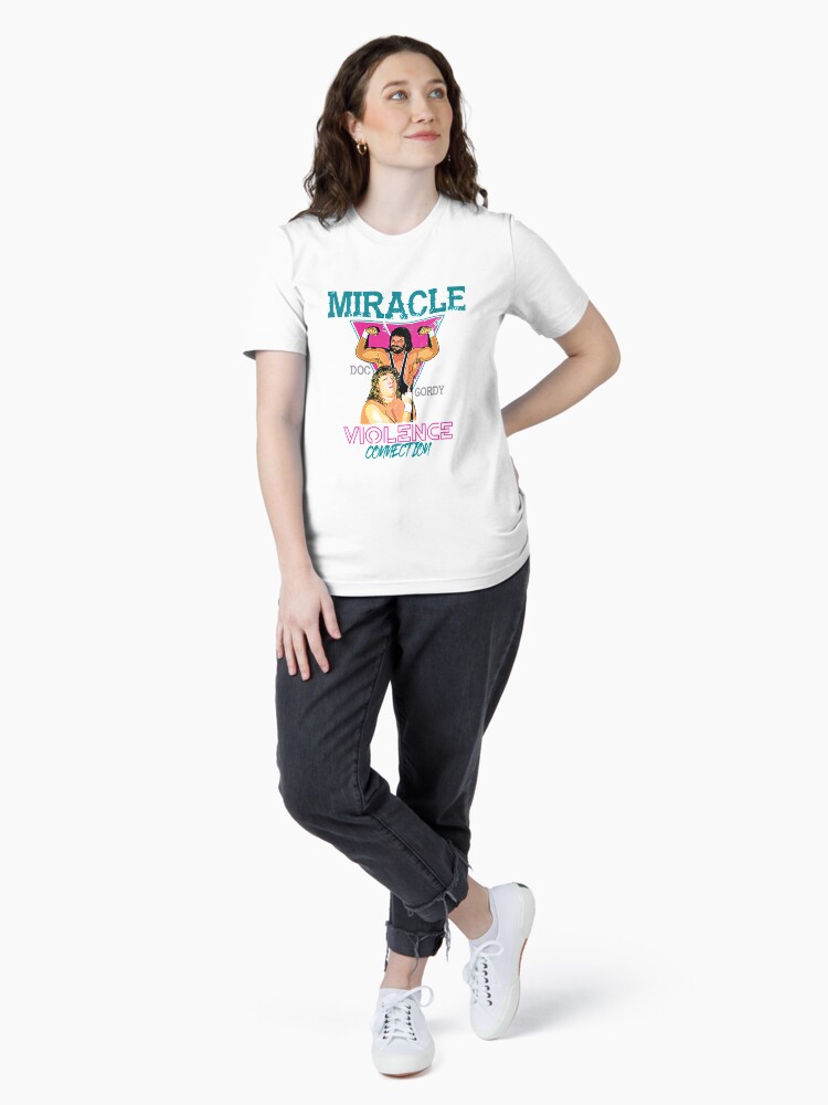 Thumbnail 4 of 7, Essential T-Shirt, Miracle Violence Connection - Dr. Death Steve Williams and Terry "Bam Bam" Gordy T-Shirt designed and sold by gluco2811.