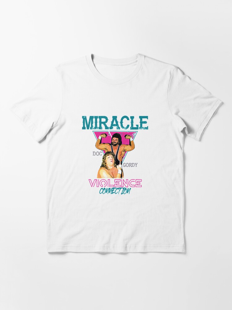 Thumbnail 3 of 7, Essential T-Shirt, Miracle Violence Connection - Dr. Death Steve Williams and Terry "Bam Bam" Gordy T-Shirt designed and sold by gluco2811.