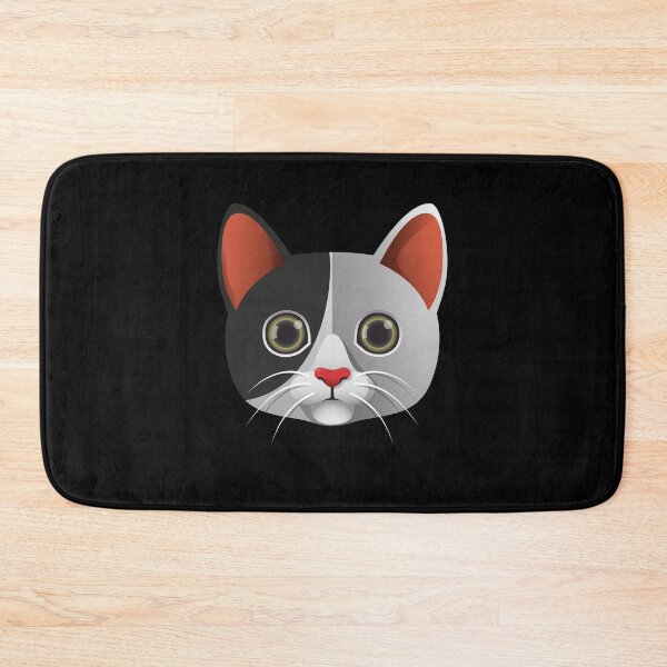 Item preview, Cute cat with red nose designed and sold by Sahil Randhawa.