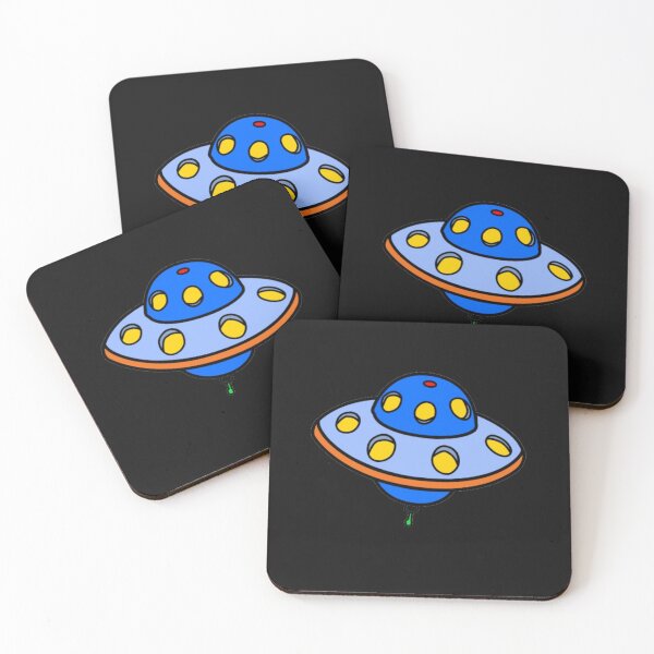 Item preview, Kids blue spaceship designed and sold by thekidsprint.
