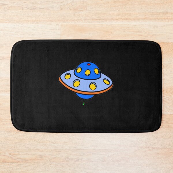 Item preview, Kids blue spaceship designed and sold by thekidsprint.