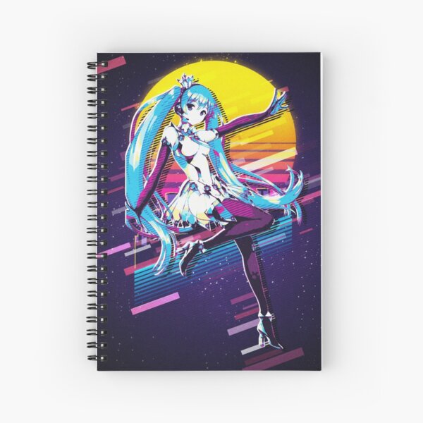 Anime - Mizuko - Spiral notebook – Art by Isabella